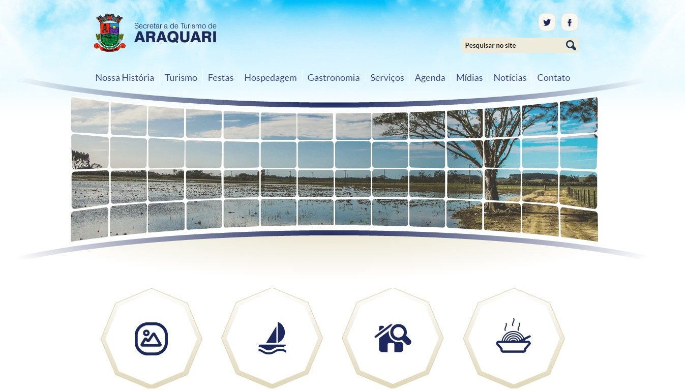 Read more about the article Prefeitura lança site de turismo que reúne serviços e atrações em Araquari