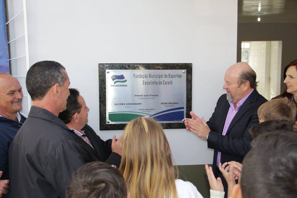 Read more about the article Rio Negrinho inaugura escolinha de caratê