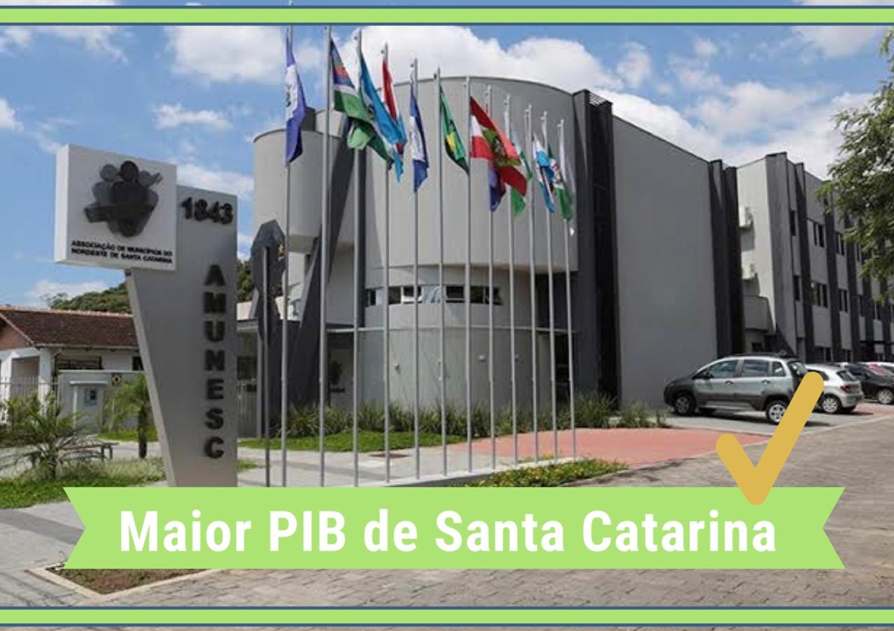 Read more about the article Amunesc é a Associação de Municípios com o maior PIB de Santa Catarina