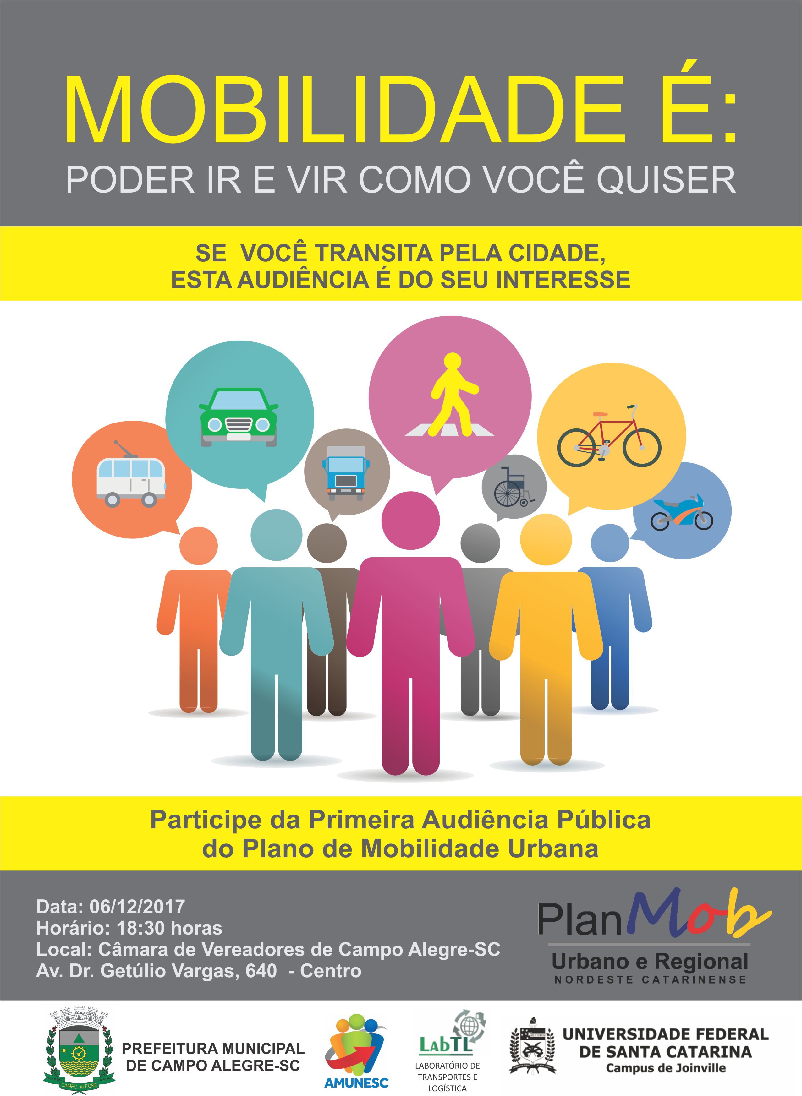 Read more about the article Plano de Mobilidade Urbana está sendo desenvolvido em Campo Alegre