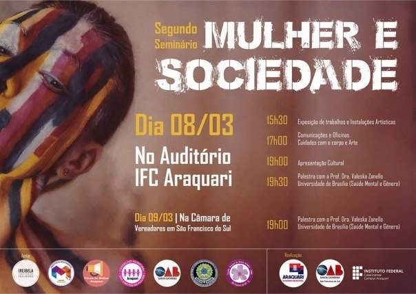 Read more about the article Eventos alusivos ao Dia Internacional da Mulher iniciam na segunda-feira, dia 5