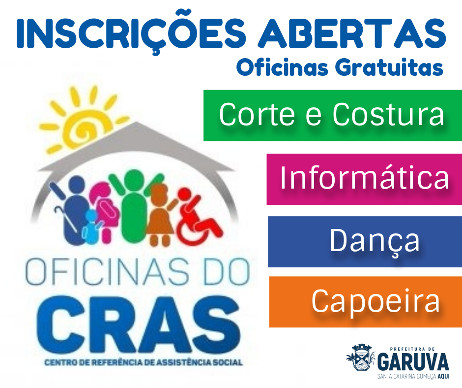 Read more about the article CRAS abre inscrições para Oficinas 2018