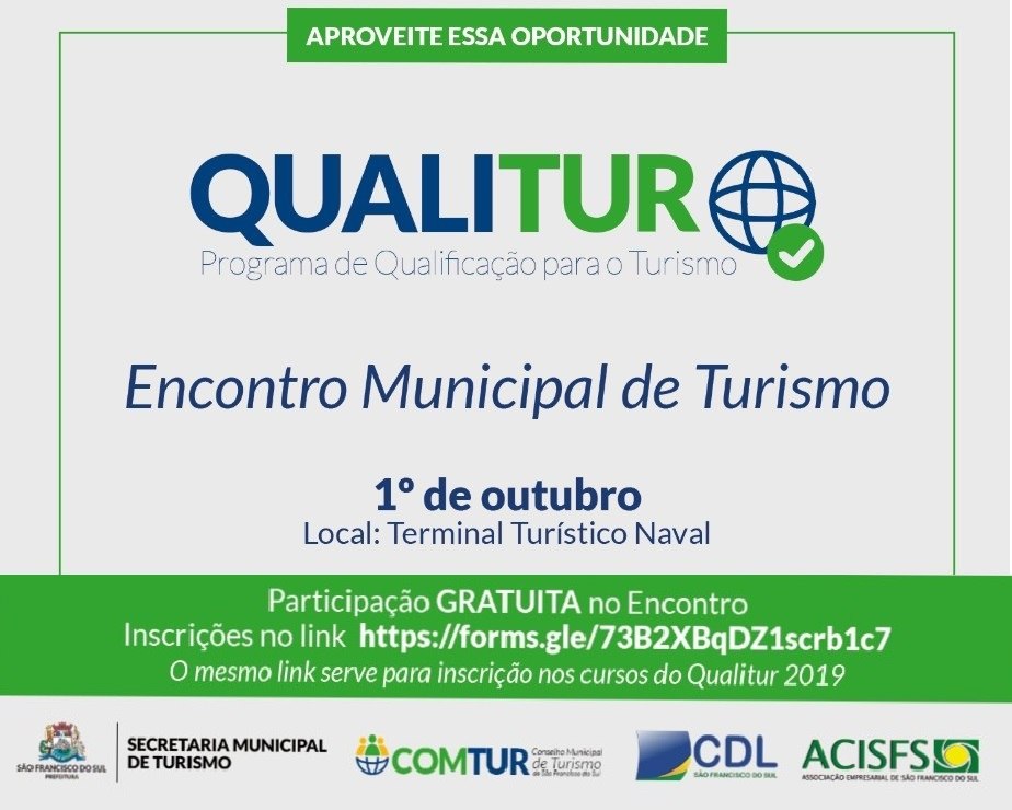 Read more about the article Prefeitura lança Programa de Qualificação do Turismo