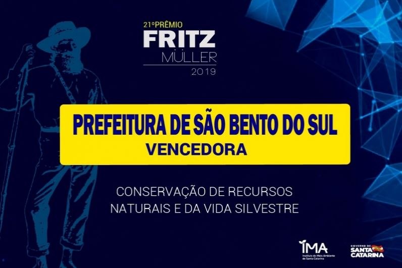 Read more about the article PSA de São Bento é vencedor do Prêmio Fritz Müller