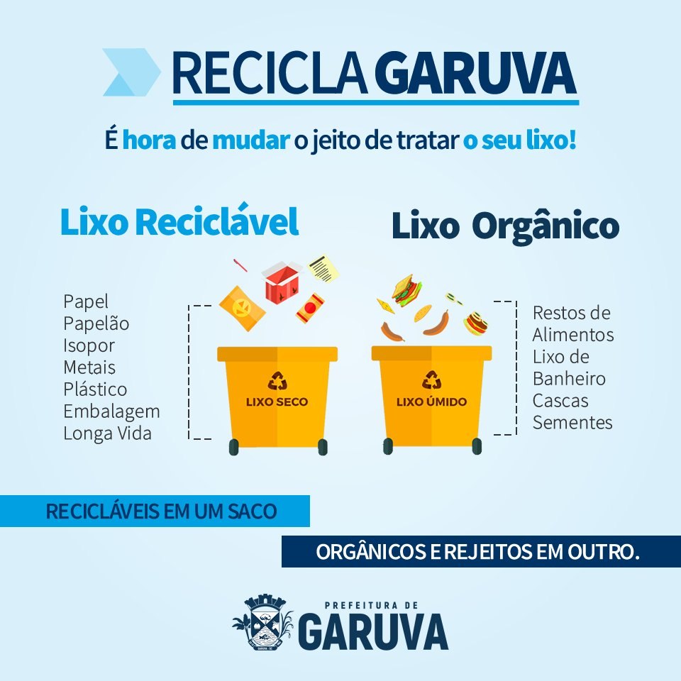 Read more about the article Aprenda a separar corretamente os resíduos para início da coleta seletiva