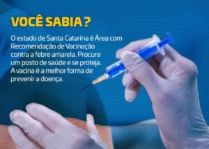 Read more about the article Diretoria de Vigilância Epidemiológica chama a atenção para casos de febre amarela