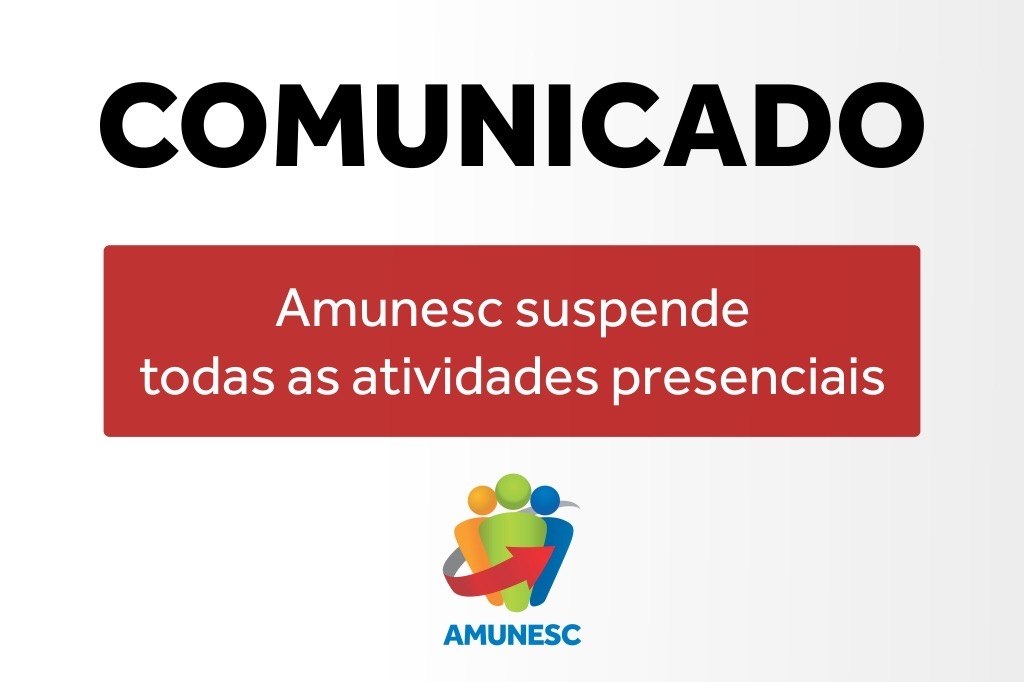 Read more about the article Coronavírus: Amunesc suspende todas as atividades presenciais