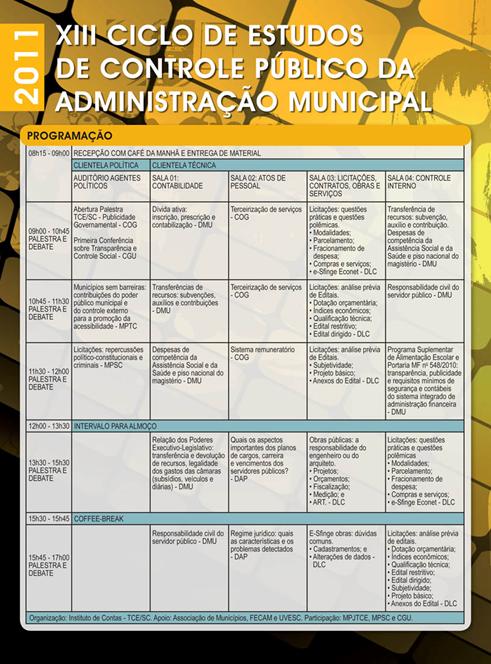 You are currently viewing TCE/SC realiza Ciclo de Estudos para orientar gestores públicos sobre melhores práticas nas administrações municipais