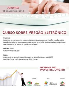 Read more about the article Curso sobre Pregão Eletrônico